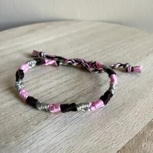 Zafira Bracelet anklet trendy comfortable tie embroidery thread woven gift